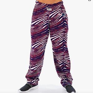 Zubaz  Pants Mens XL Classic Zebra Print Patriots New England Striped Bills